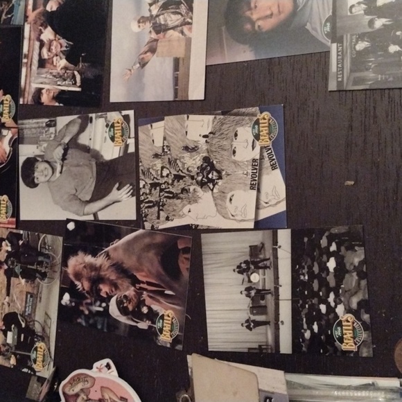 The Beatles Cards & George Harrison Autograph Card - Picture 2 of 8